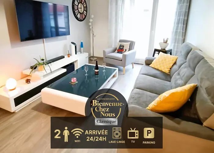 T2 Cozy Avec Parking, Terrasse - Severine